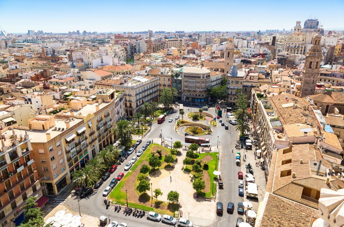 Valencia vista aerea